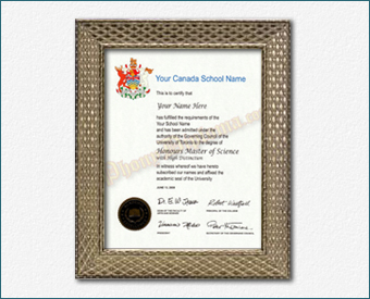 College Diploma, Canada Design #2 Col Can 2 D